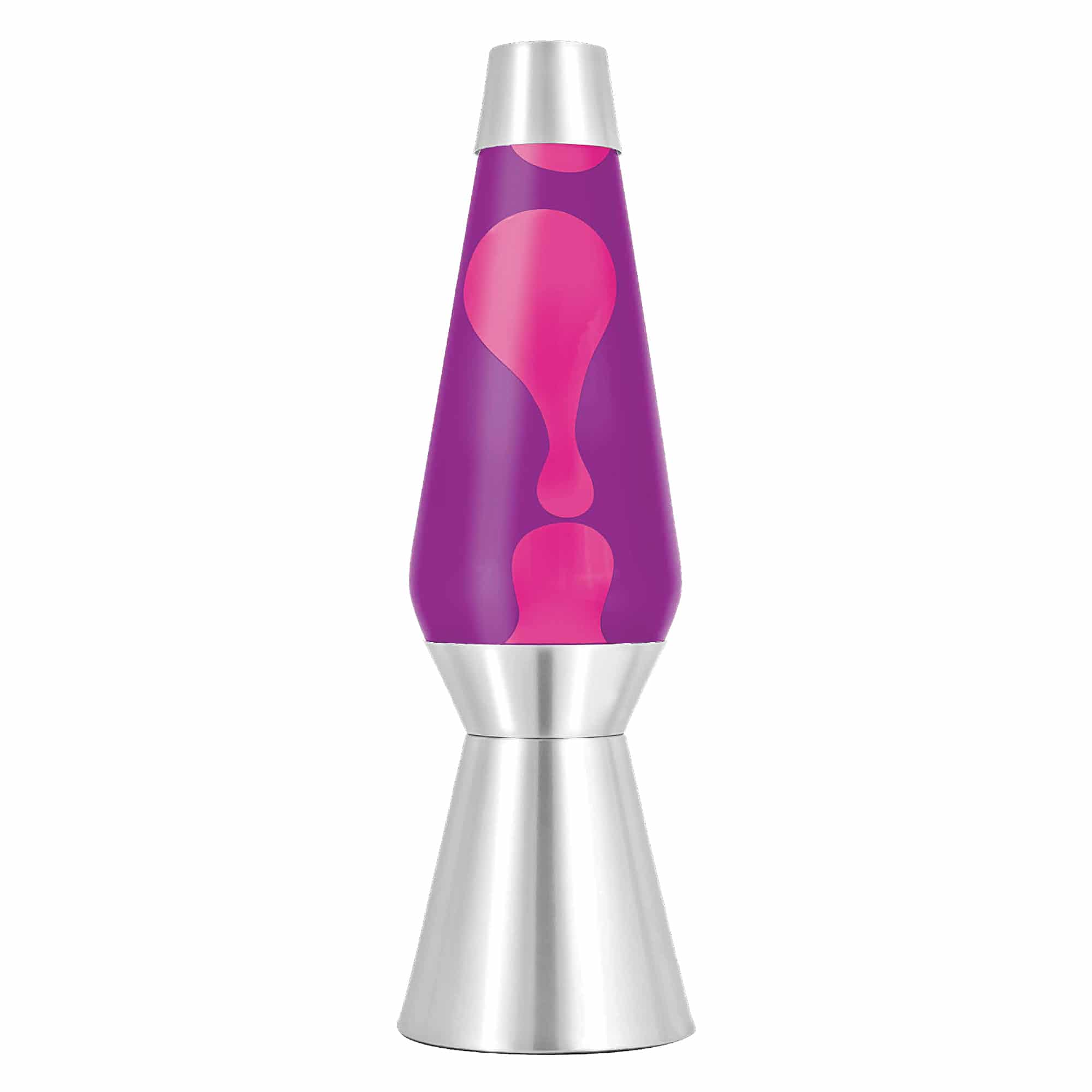 27" Lava Lamp Grande – Pink/Purple/Silver